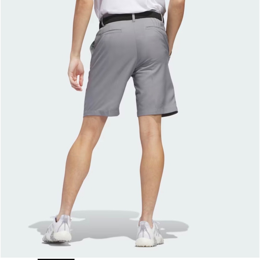 Adidas Mens Climalite‎ Golf Shorts Grey Size 38 Performance Athletic Casual